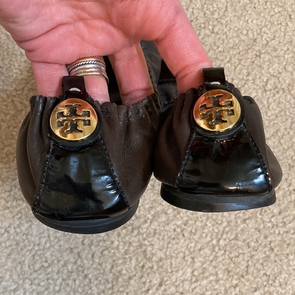 Tory Burch leather ballet flats with dust bag - Picture 7 of 12